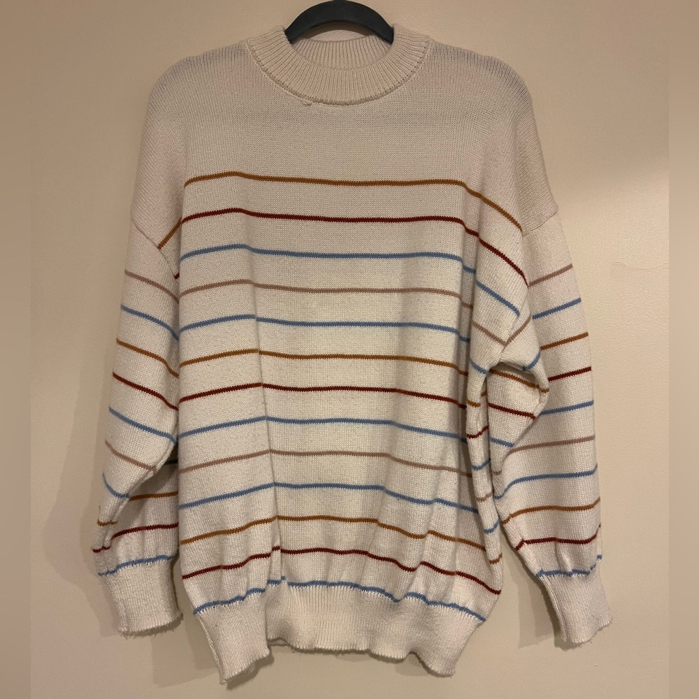 Marie Nicole White Knit Sweater